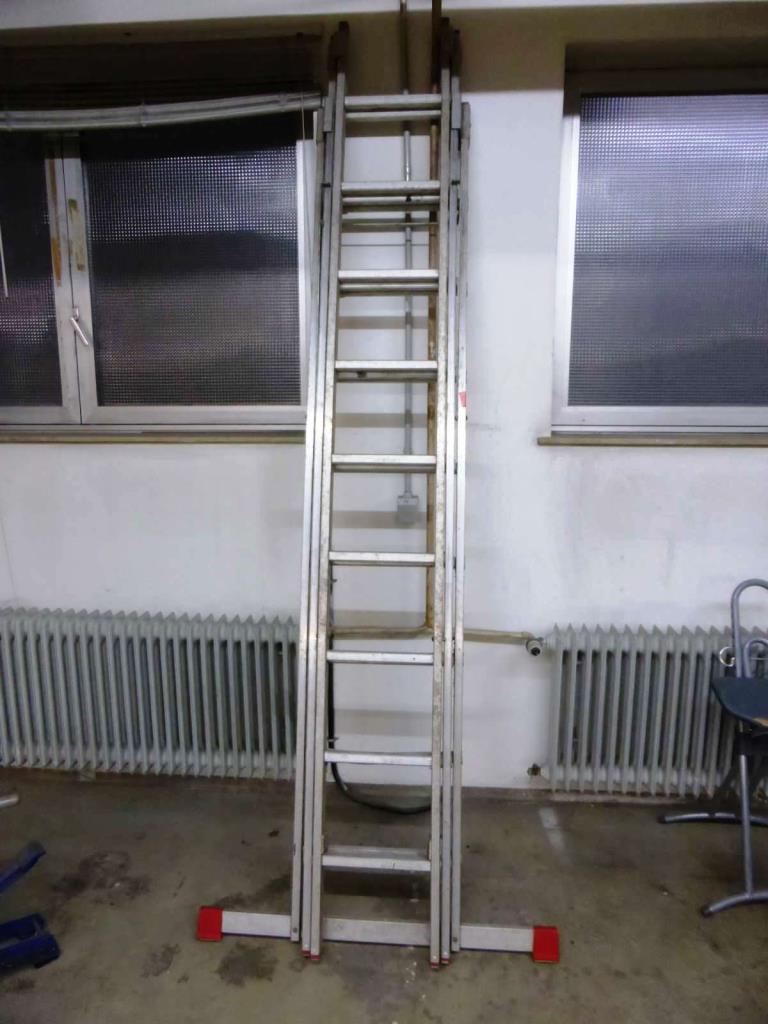 Used Aluminum single ladder for Sale (Auction Premium) | NetBid Industrial Auctions