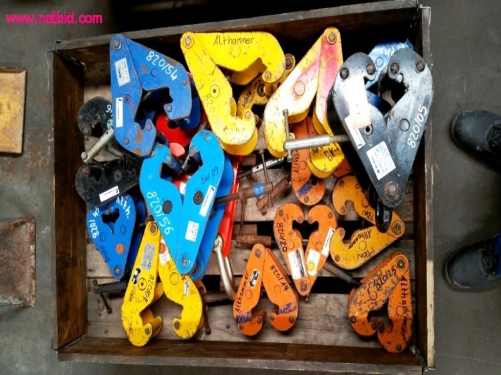 Used ca. 17 Beam clamps for Sale (Auction Premium) | NetBid Industrial Auctions