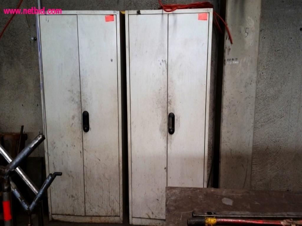 Used CP 2 Sheet metal cabinets for Sale (Auction Premium) | NetBid Industrial Auctions