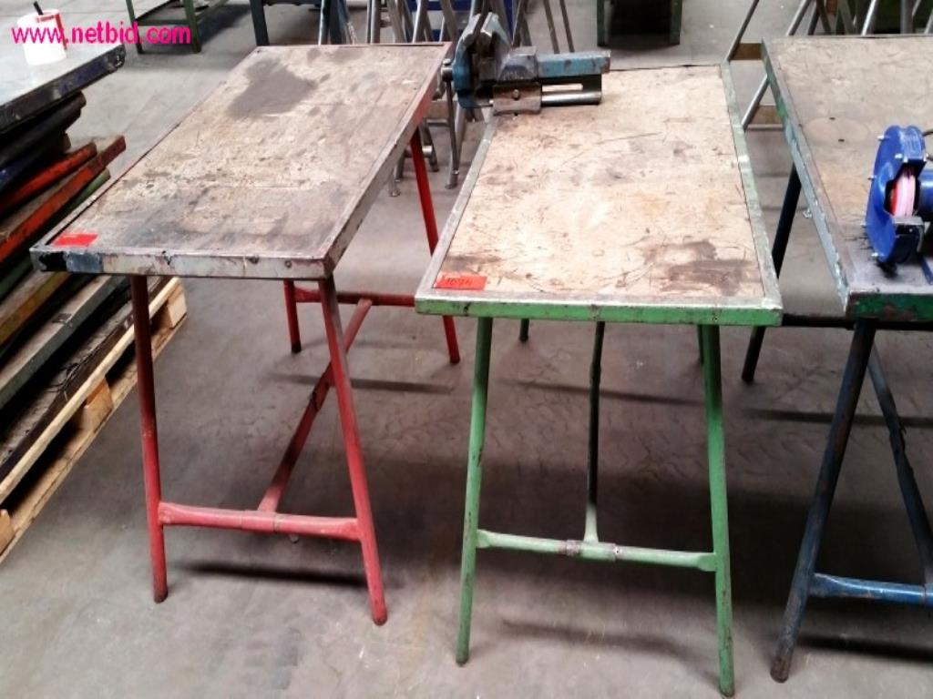 Used 2 Folding workbenches for Sale (Auction Premium) | NetBid Industrial Auctions