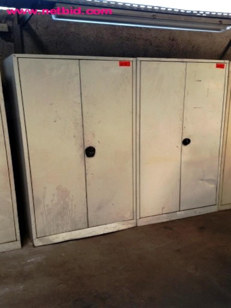 Used 2 Sheet metal cabinets for Sale (Auction Premium) | NetBid Industrial Auctions