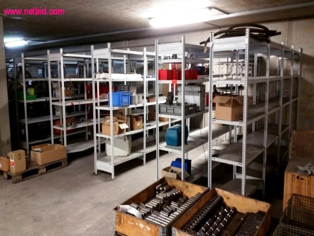 Used ca. 20 lfm. Plug-in shelving for Sale (Auction Premium) | NetBid Industrial Auctions