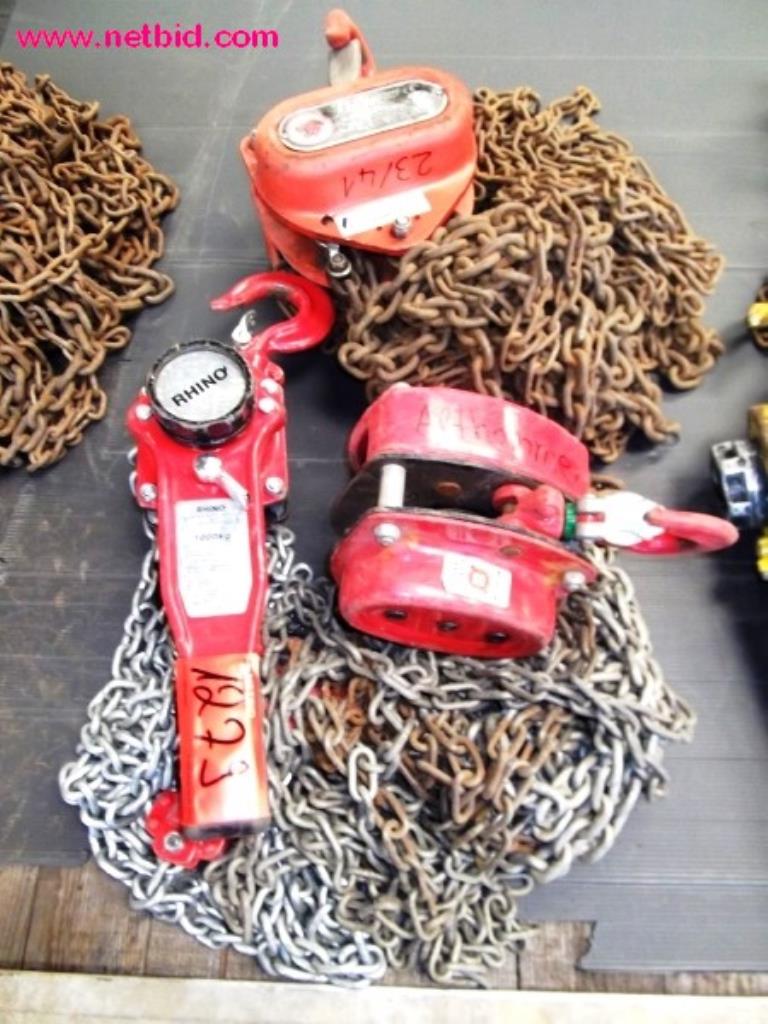 Used 3 Chain hoists for Sale (Trading Premium) | NetBid Industrial Auctions