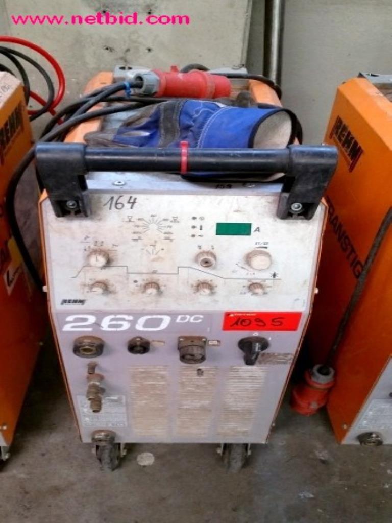 Used Rehm TRANSWIG 260DC TIG welding machine for Sale (Auction Premium) | NetBid Industrial Auctions