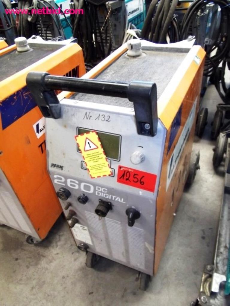 Used Rehm TRANSTIG 260 DC DIGITAL TIG welding machine for Sale (Auction Premium) | NetBid Industrial Auctions