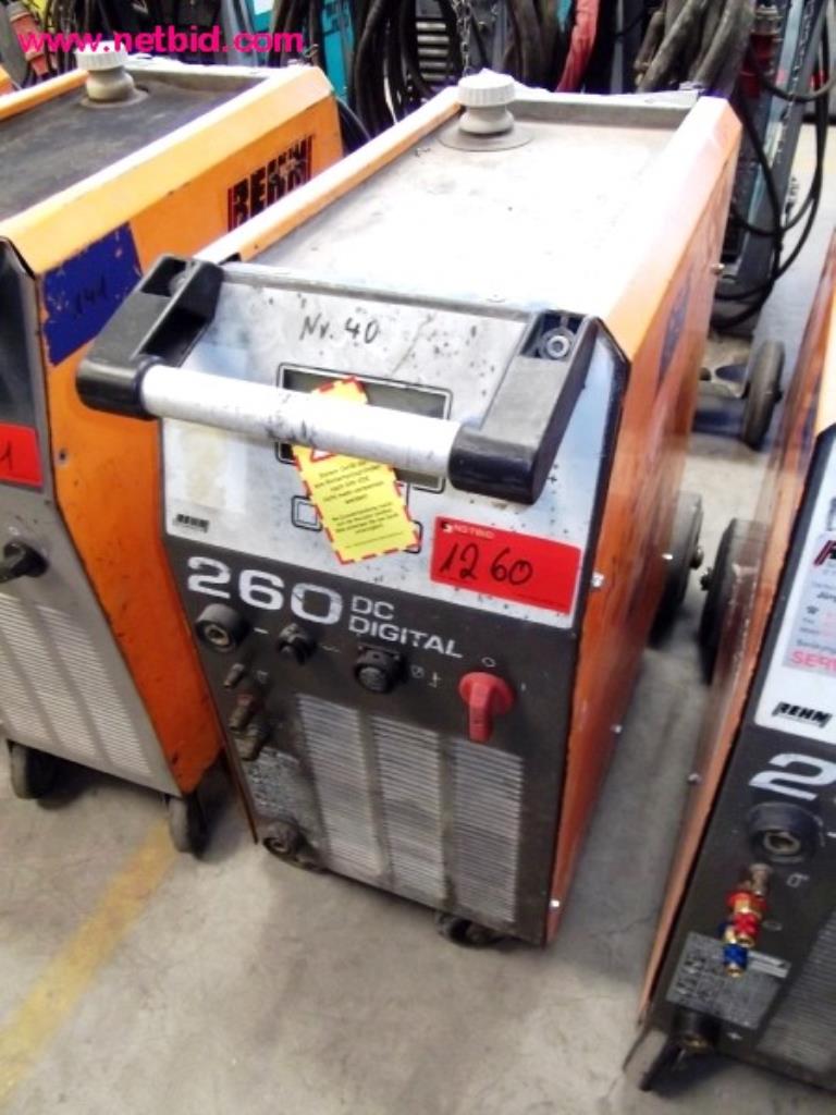 Rehm TRANSTIG 260 DC DIGITAL Soldador TIG (Auction Premium) | NetBid España