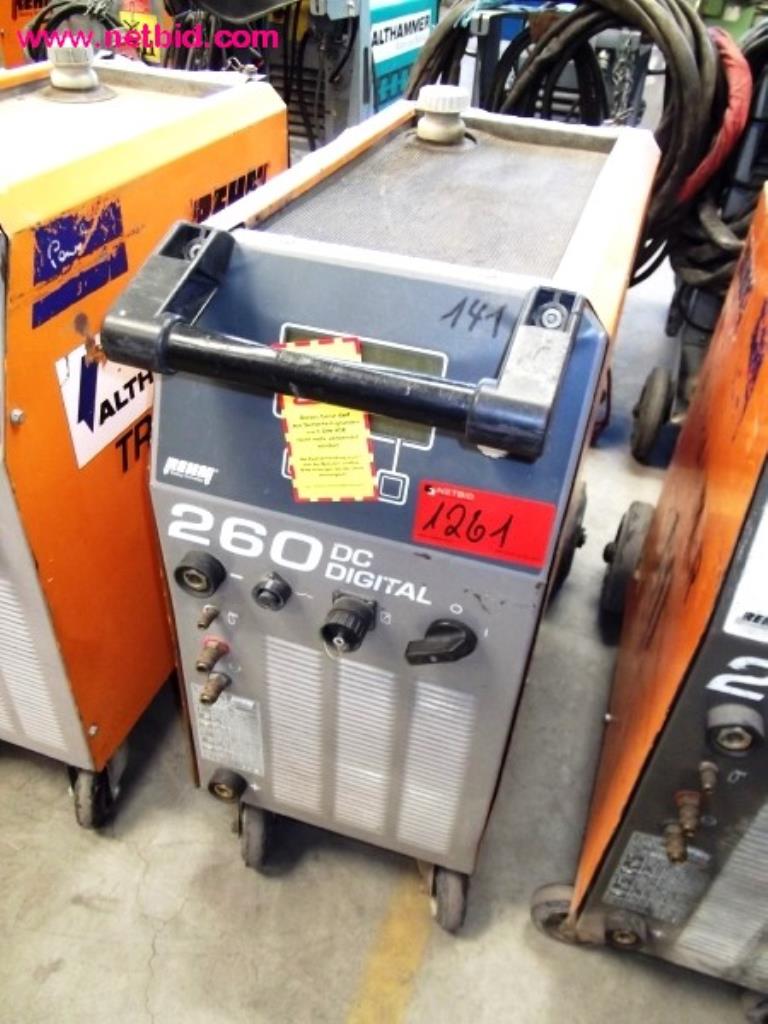 Used Rehm TRANSTIG 260 DC DIGITAL TIG welding machine for Sale (Auction Premium) | NetBid Industrial Auctions