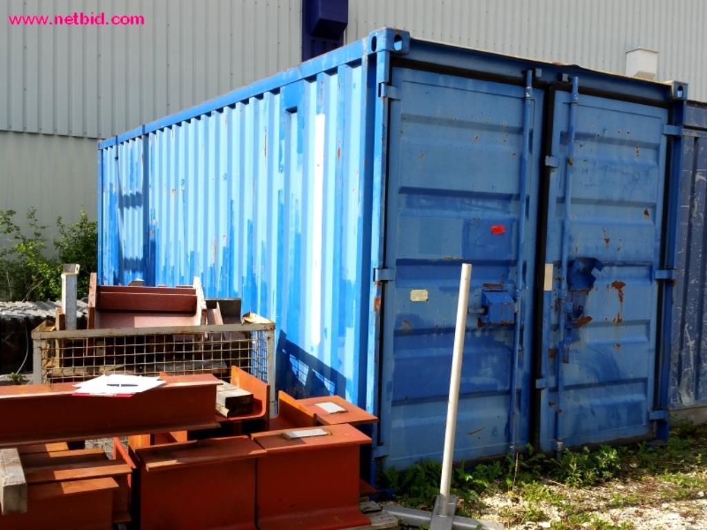 Used MMS STROBL 1790 20´ sea container for Sale (Trading Premium) | NetBid Industrial Auctions