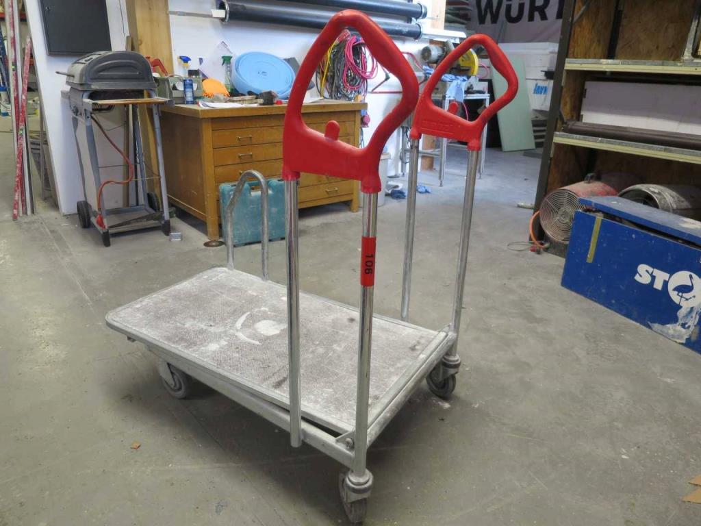 Used Wanzel Platform transport trolley for Sale (Auction Premium) | NetBid Industrial Auctions