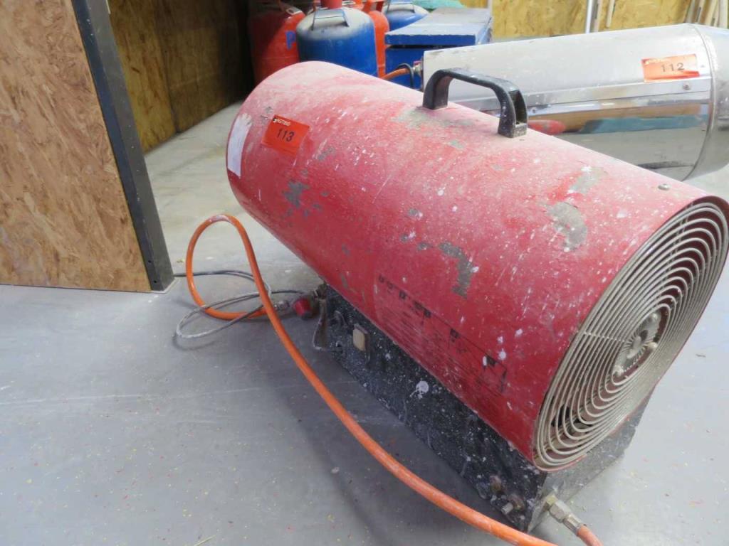 Used Herkules 70R KW Construction gas heater for Sale (Auction Premium) | NetBid Industrial Auctions