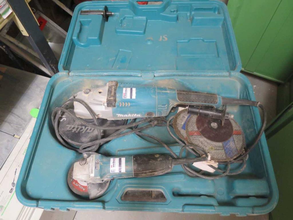 Used Makita Angle grinder set for Sale (Auction Premium) | NetBid Industrial Auctions