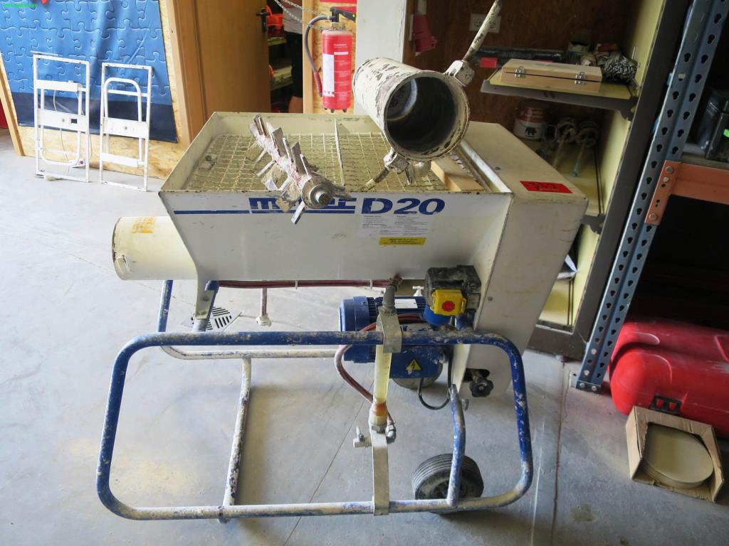 Used m-tech D20/220V Sand mixer for Sale (Auction Premium) | NetBid Industrial Auctions