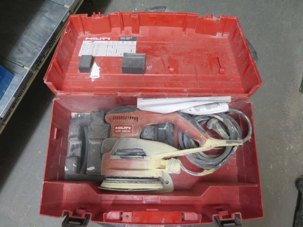 Used Hilti WFE 450-E Naključni orbitalni brusilnik for Sale (Auction Premium) | NetBid Slovenija