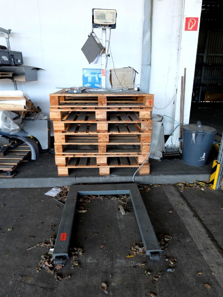 Used Kern KFB-TM Mobile floor scale for Sale (Auction Premium) | NetBid Industrial Auctions