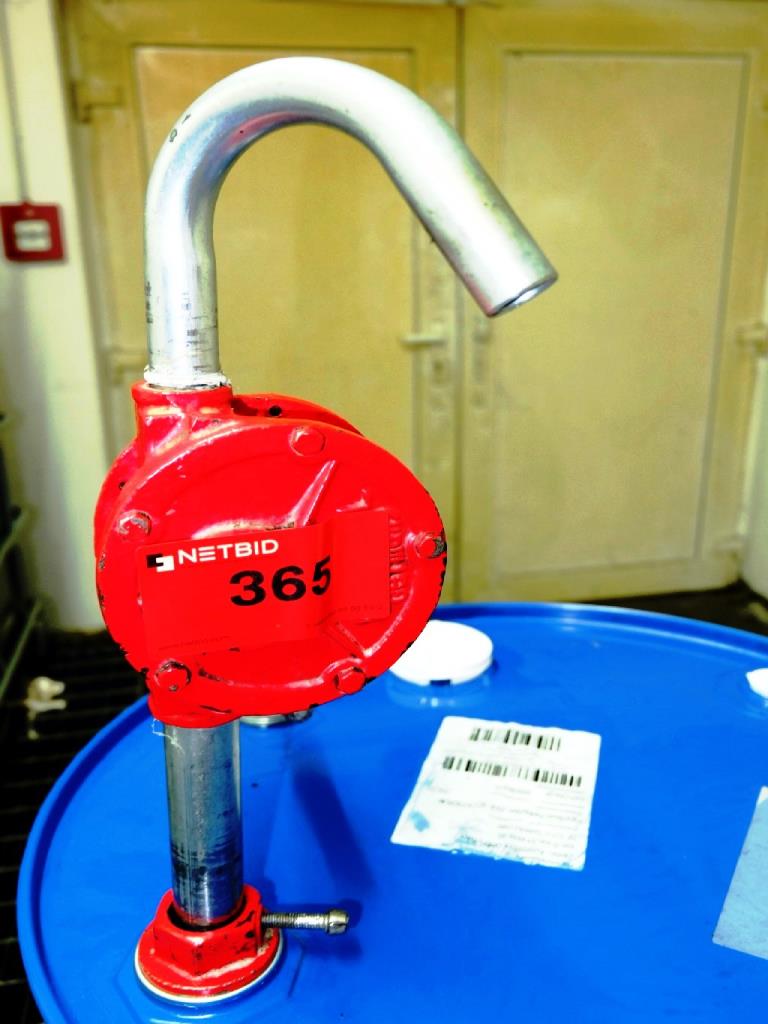 Used Manual barrel pump for Sale (Auction Premium) | NetBid Industrial Auctions