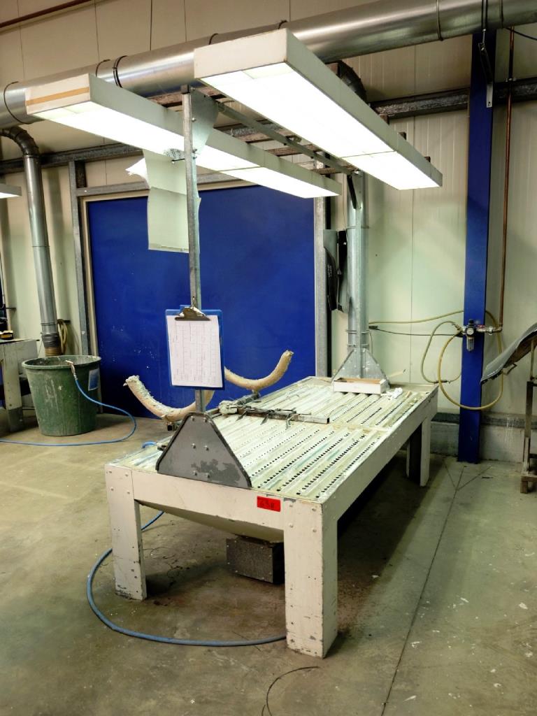 Used Höcker Polytechnik Octopus 20 Sanding table for Sale (Auction Premium) | NetBid Industrial Auctions