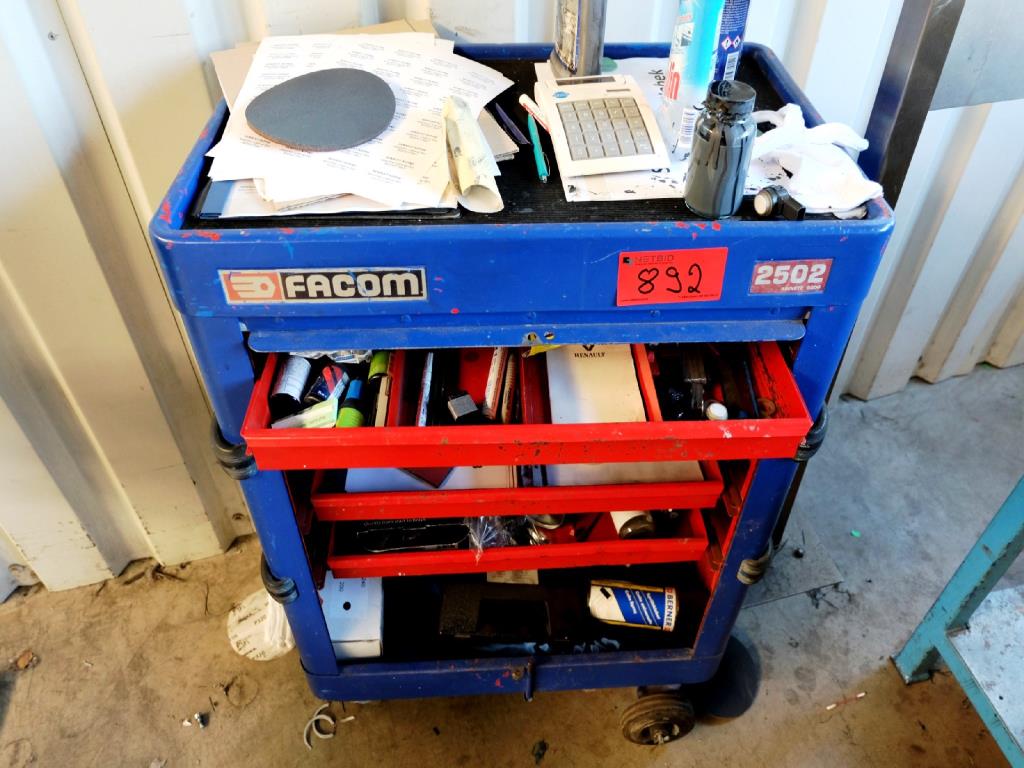 Used Facom Workshop trolley for Sale (Auction Premium) | NetBid Industrial Auctions