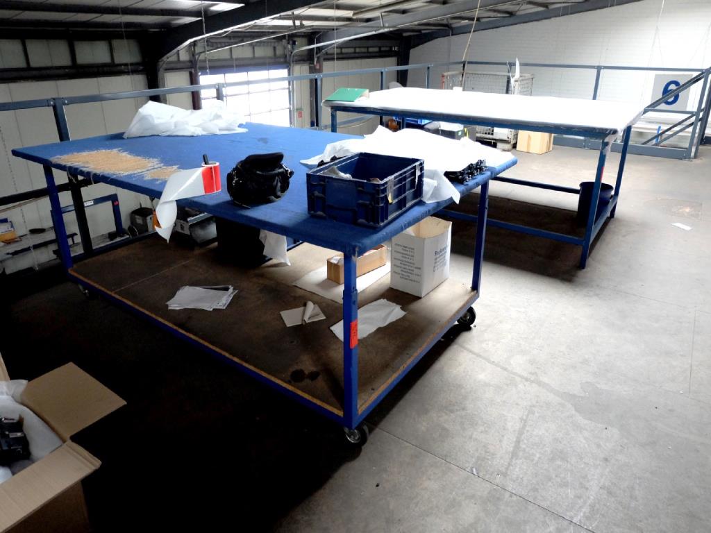 Used 2 Assembly tables for Sale (Auction Premium) | NetBid Industrial Auctions