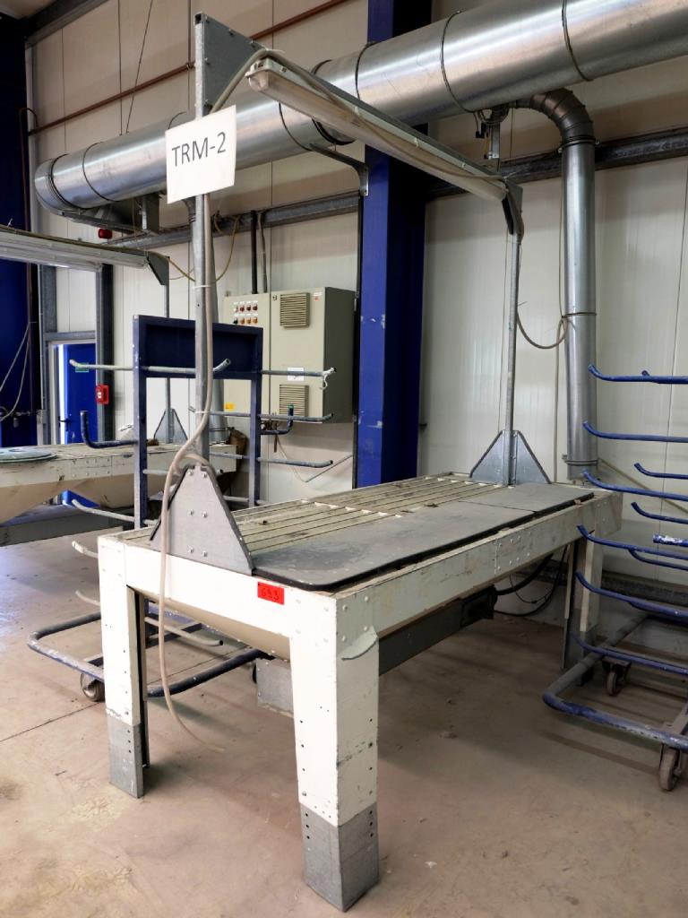 Used Höcker Polytechnik Octopus 20 Sanding table for Sale (Auction Premium) | NetBid Industrial Auctions