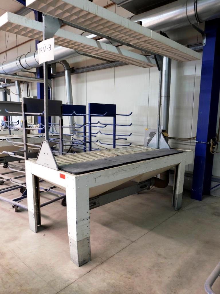 Used Höcker Polytechnik Octopus 20 Sanding table for Sale (Auction Premium) | NetBid Industrial Auctions