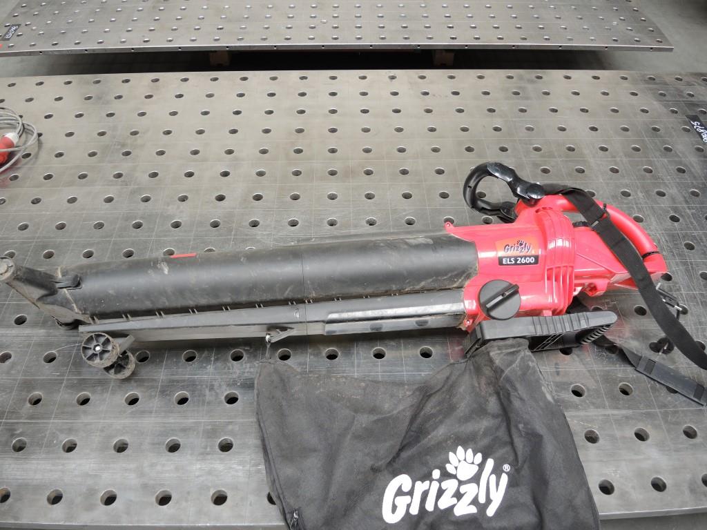 Used Grizly ELS2600 electr. leaf vacuum, #118 for Sale (Auction Premium) | NetBid Industrial Auctions