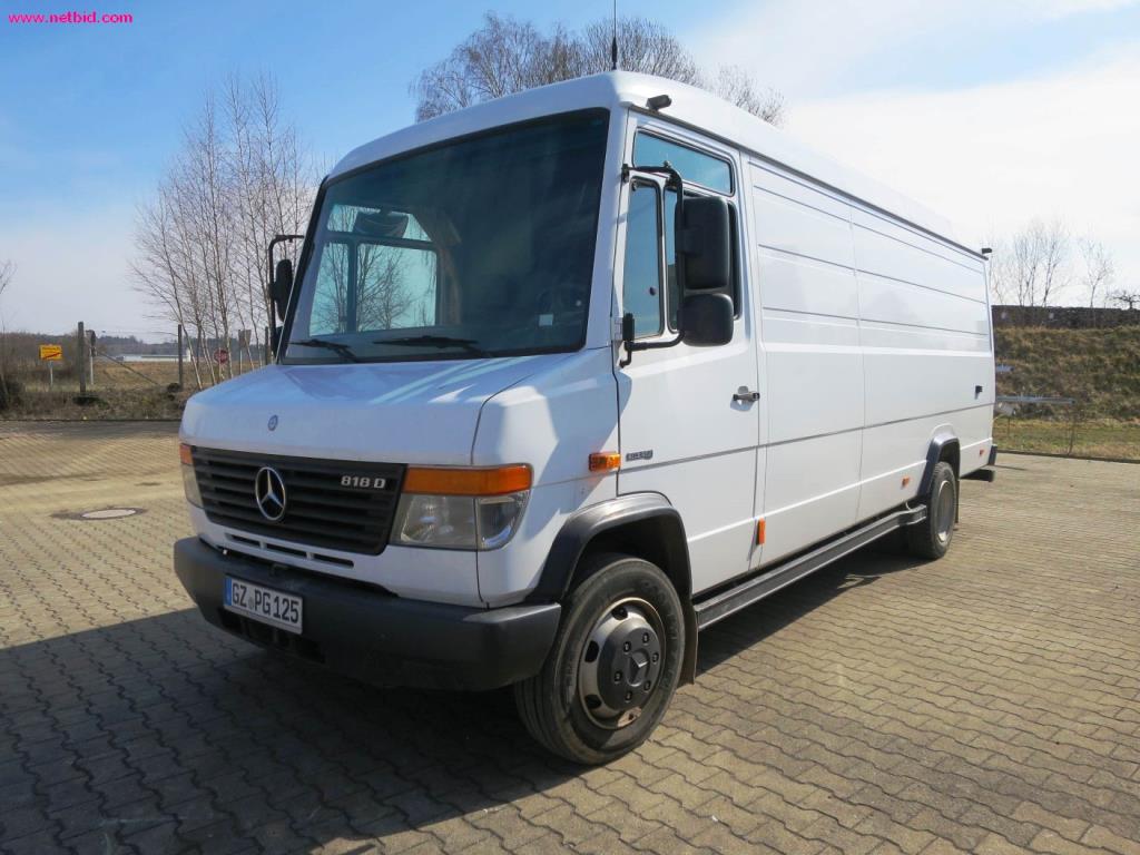 Mercedes Benz 818D Vario Bluetech4 (670. KA) LKW Transporter Gebraucht ...