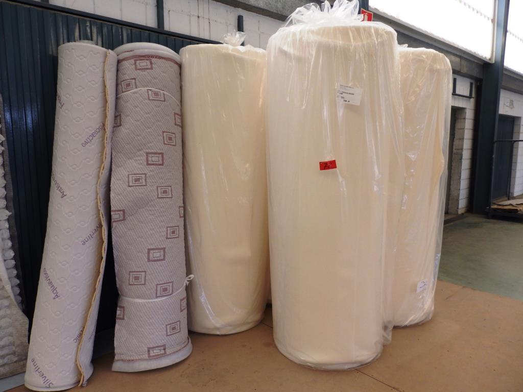 Used Rolls of finished mattress fabric for Sale (Trading Premium) | NetBid Industrial Auctions