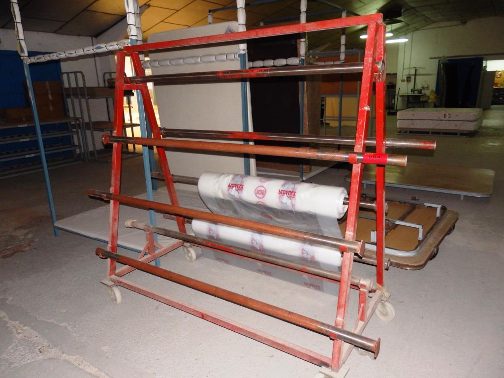 Used Wheeled metallic rack for Sale (Trading Premium) | NetBid Industrial Auctions