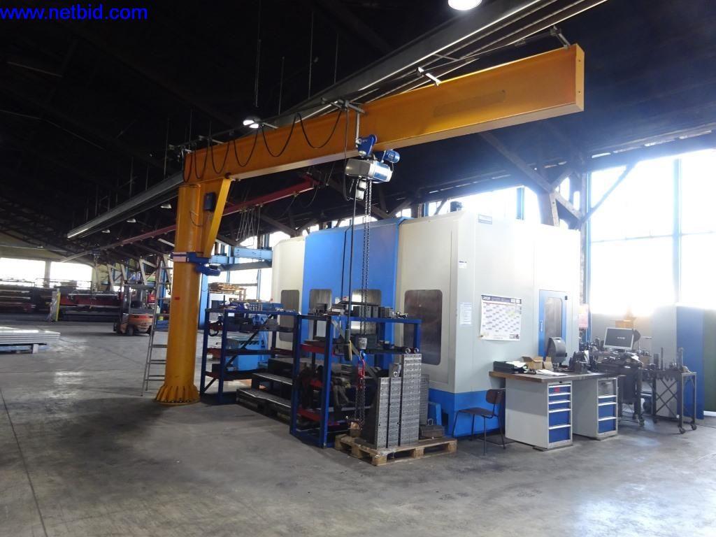 Used Abus VS Column mounted slewing crane (17) for Sale (Online Auction) | NetBid Industrial Auctions