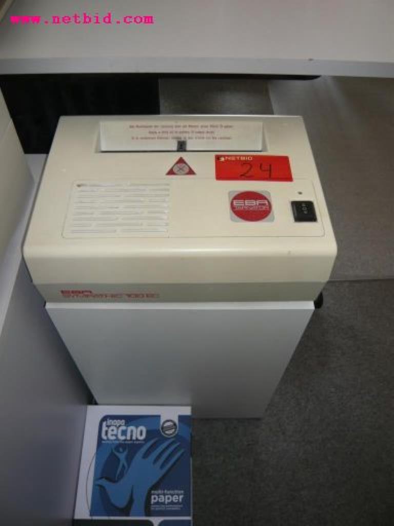 Used IBA 100EC document shredder for Sale (Auction Premium) | NetBid Industrial Auctions