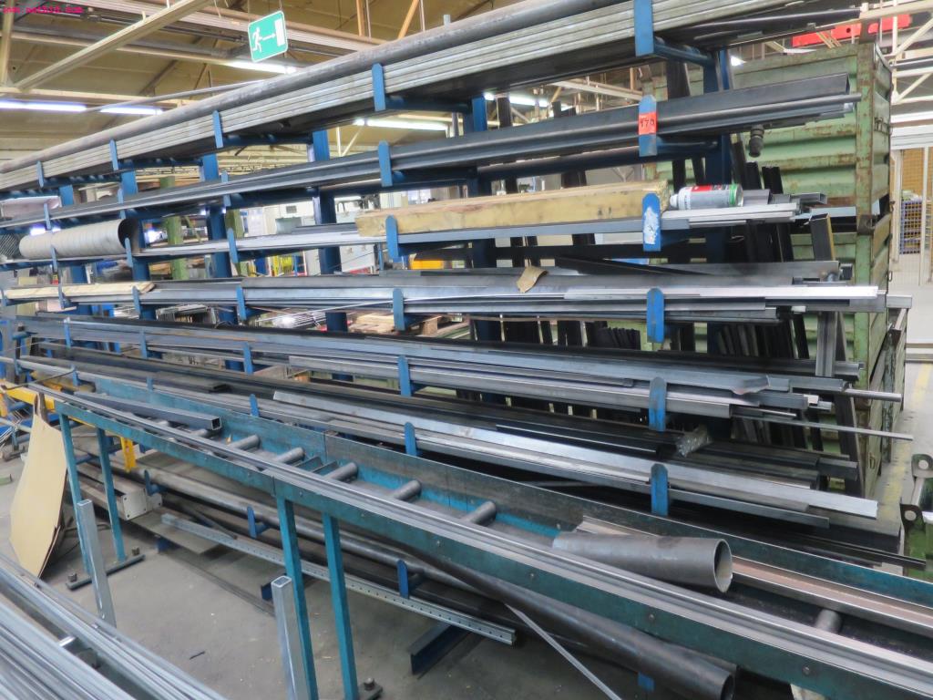 Used Cantilever rack for Sale (Auction Premium) | NetBid Industrial Auctions