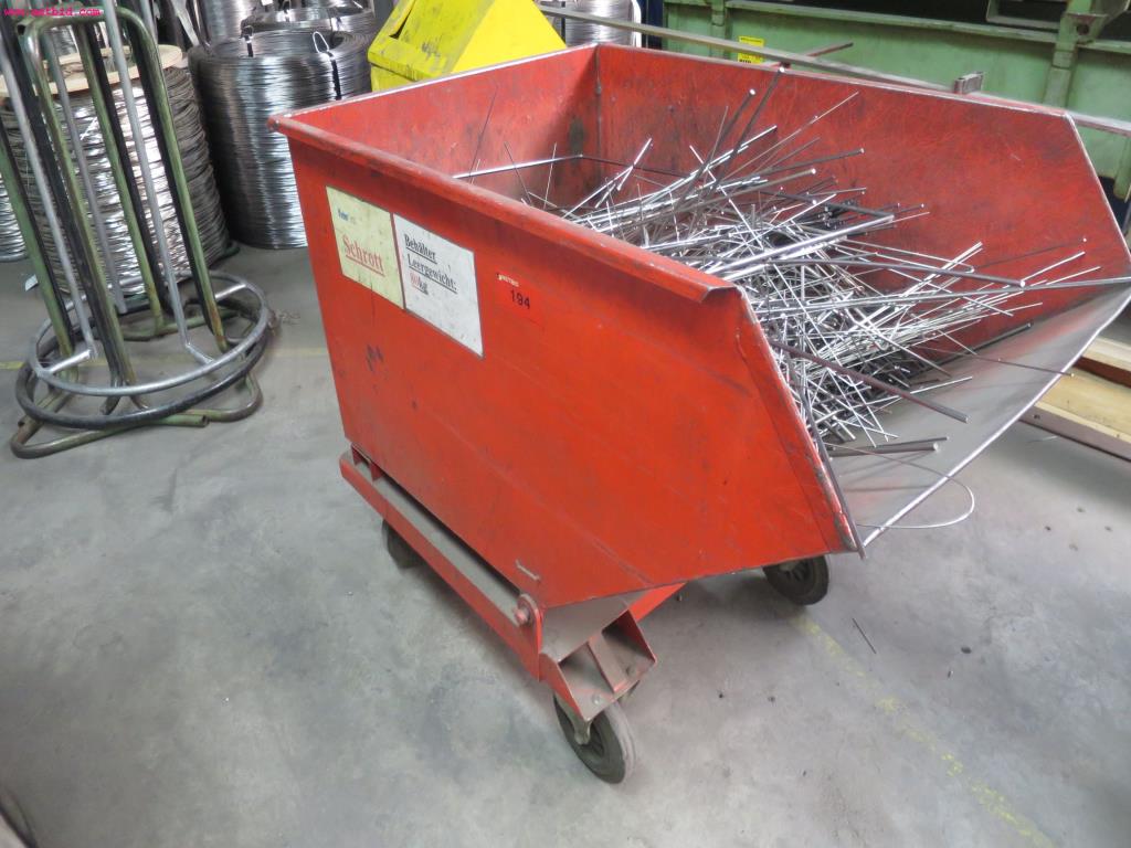 Used Chip tipping bucket (raw basket) for Sale (Auction Premium) | NetBid Industrial Auctions