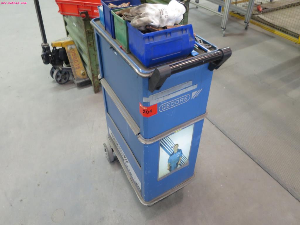 Used Gedore Adjutant 1580 Workshop trolley for Sale (Auction Premium) | NetBid Industrial Auctions