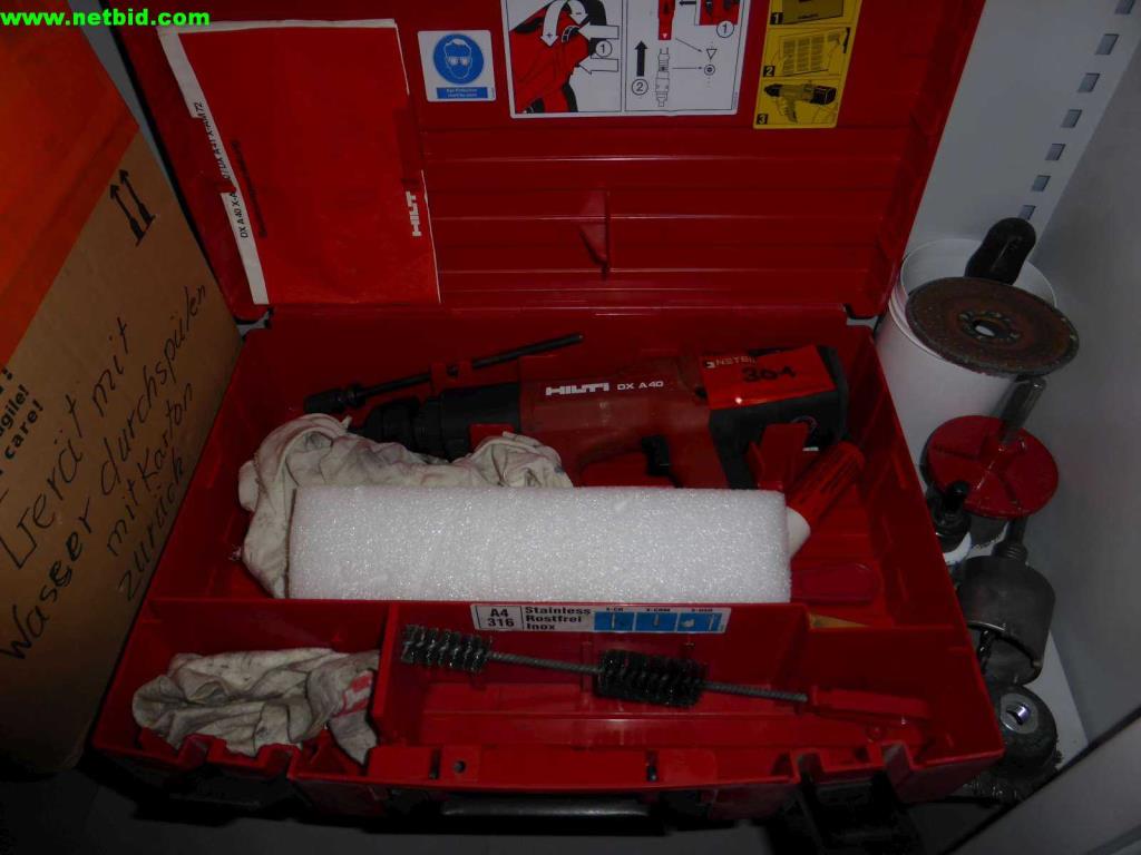 Used Hilti DXA40 Pin setting tool for Sale (Trading Premium) | NetBid Industrial Auctions