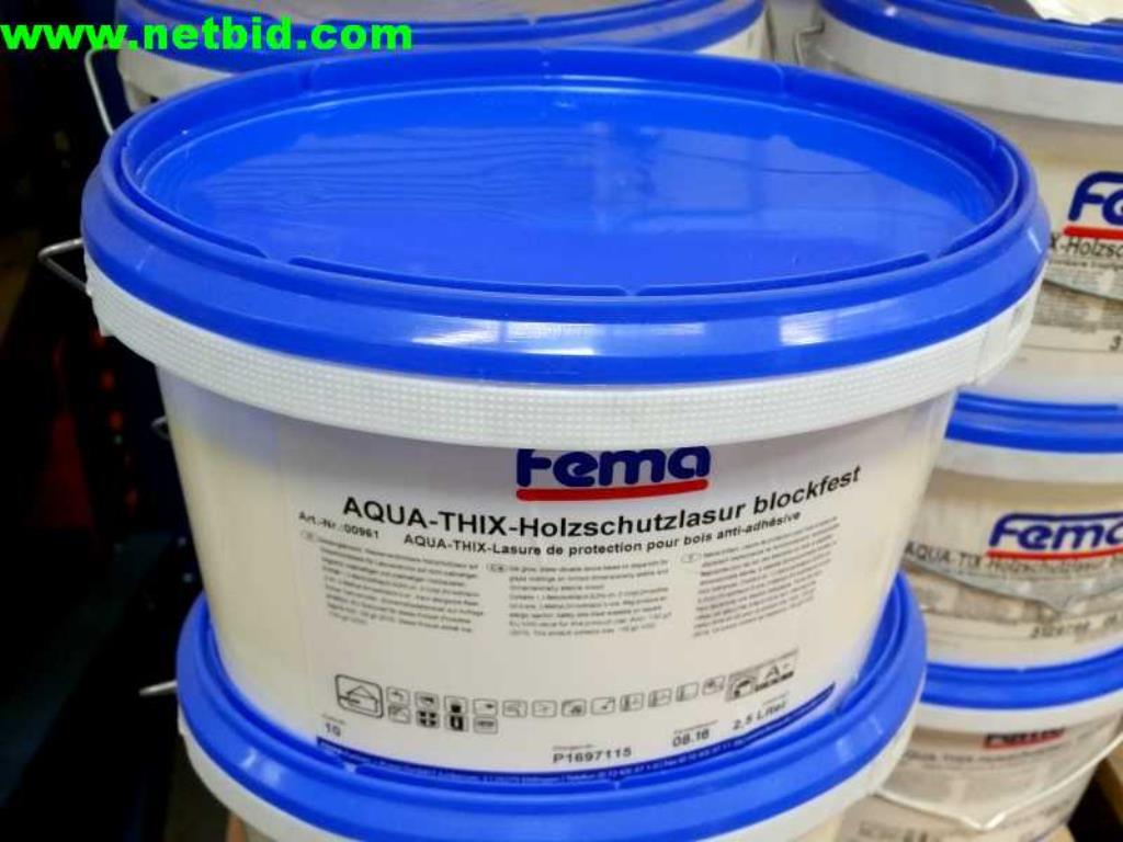 Used FEMA Lot AQUA-THIX wood stain block resistant for Sale (Trading Premium) | NetBid Industrial Auctions