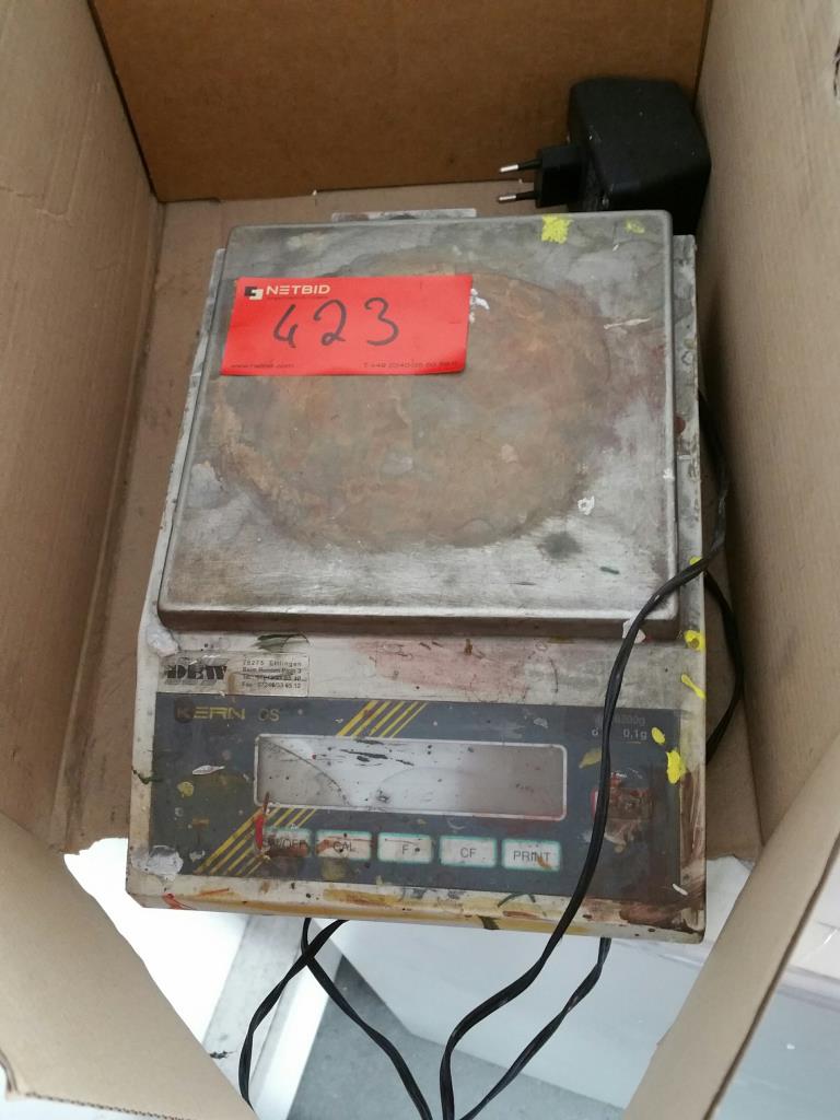 Used Kern GS Bench scale for Sale (Trading Premium) | NetBid Industrial Auctions