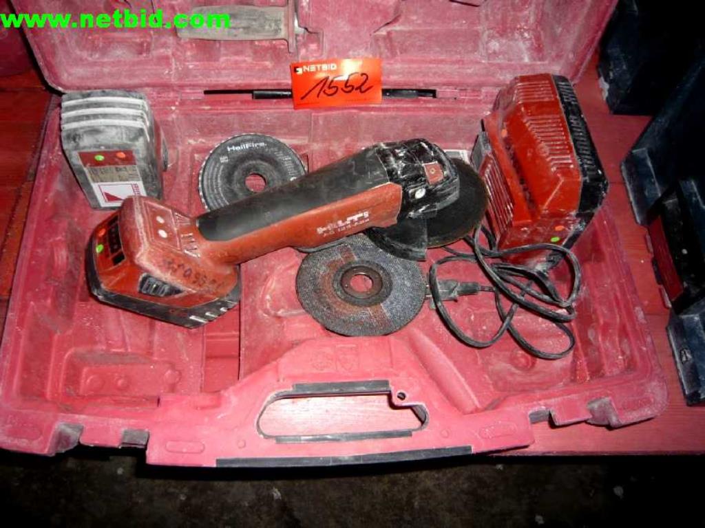 Used Hilti AG 125-A22 2 Akku-Winkelschleifer for Sale (Auction