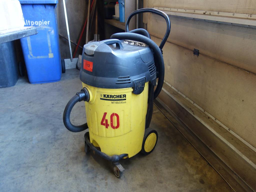 Used Kärcher NT65 Industrial vacuum cleaner for Sale (Auction Premium) | NetBid Industrial Auctions