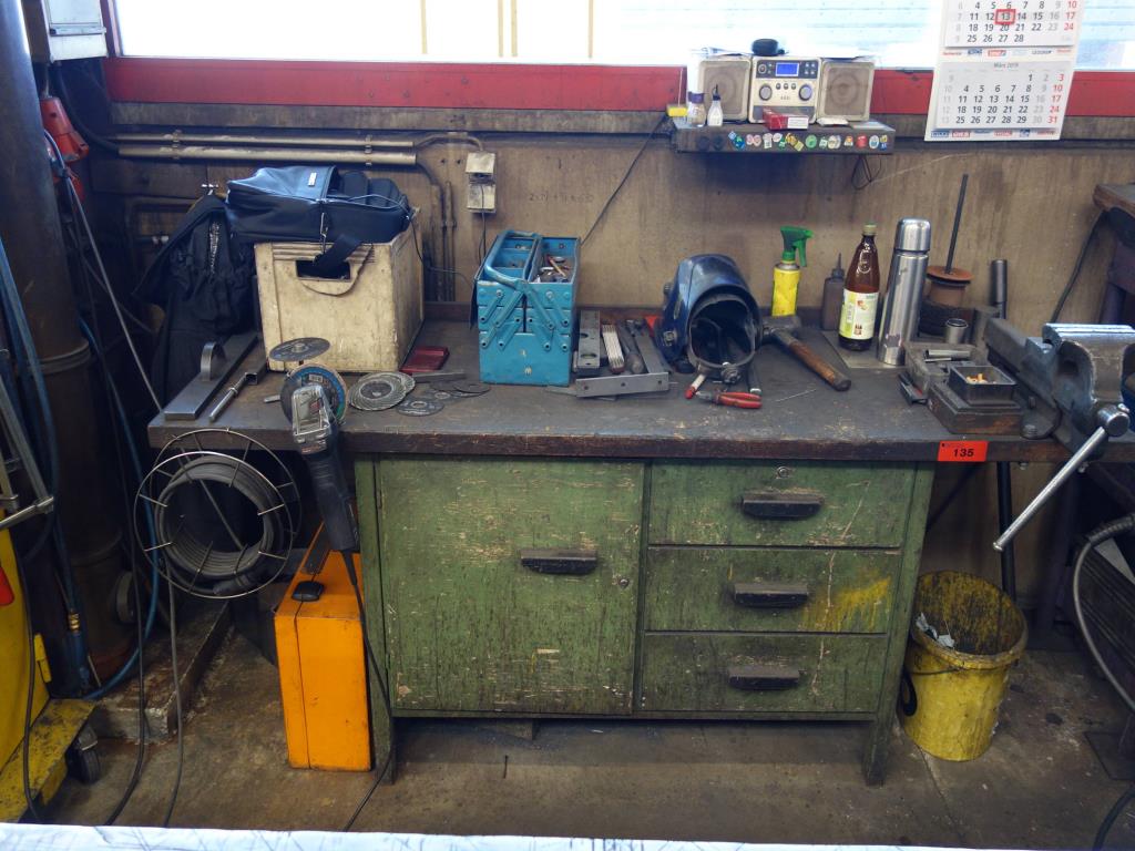 Used 2 Workbenches for Sale (Auction Premium) | NetBid Industrial Auctions