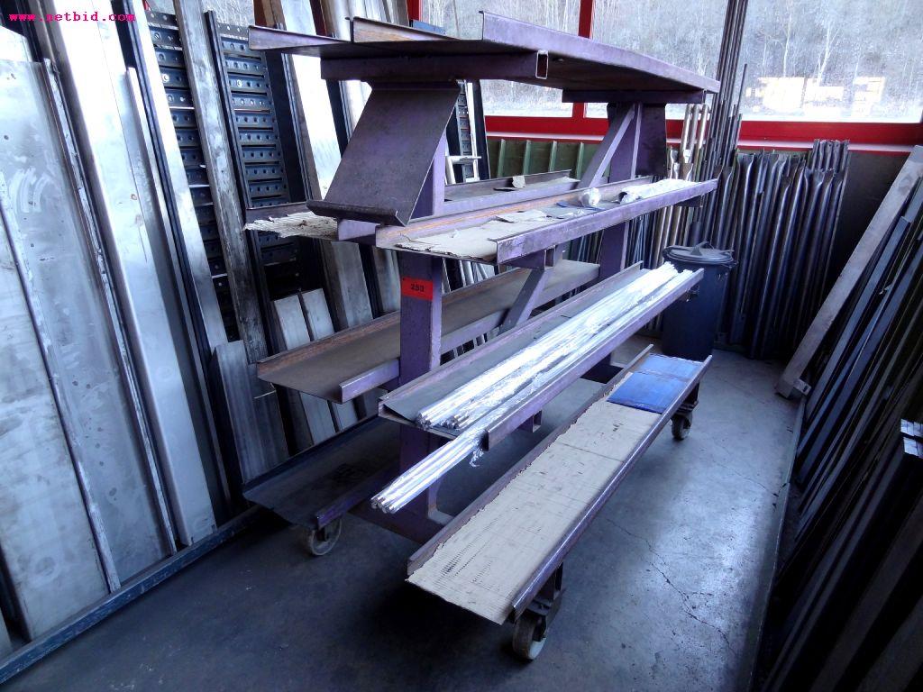 Used Mobile cantilever rack for Sale (Trading Premium) | NetBid Industrial Auctions