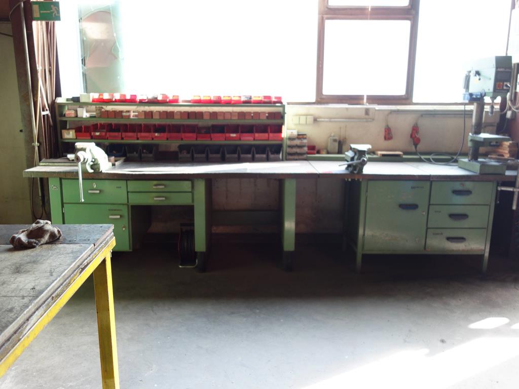 Used 2 Workbenches for Sale (Auction Premium) | NetBid Industrial Auctions