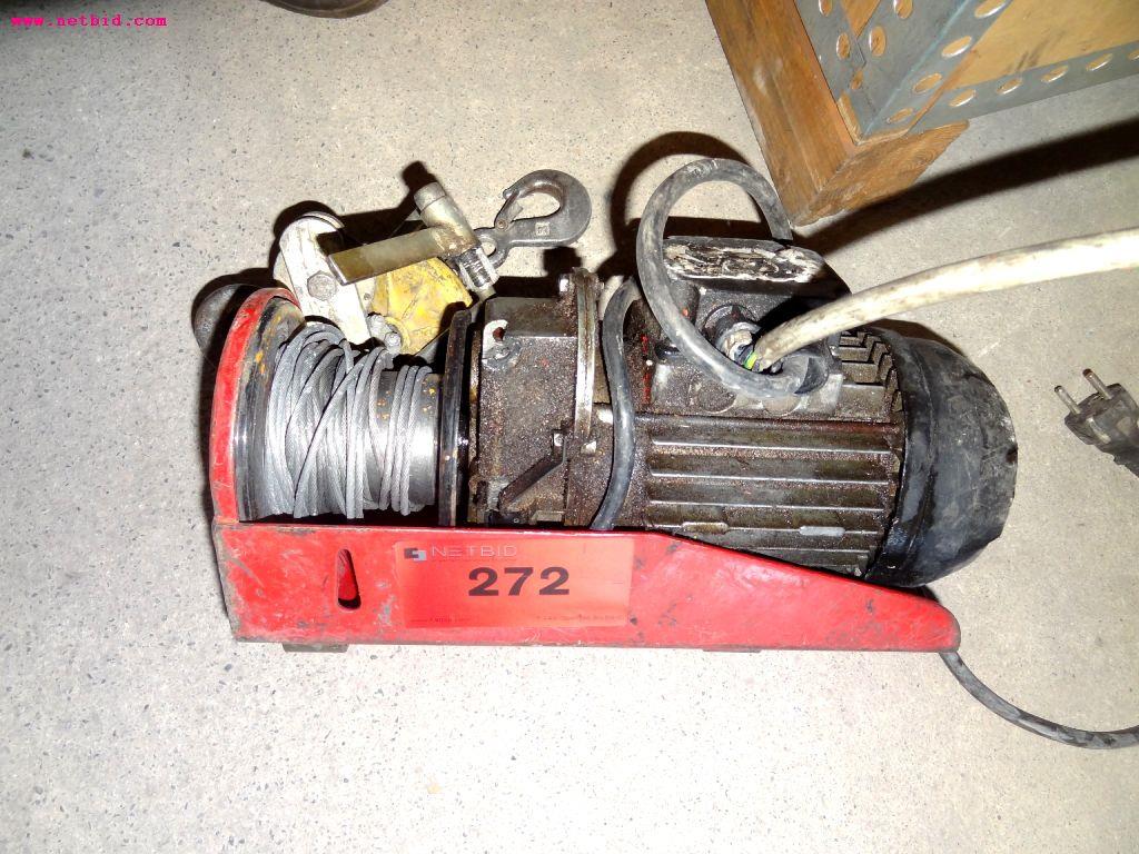 Used Electric wire rope hoist for Sale (Auction Premium) | NetBid Industrial Auctions