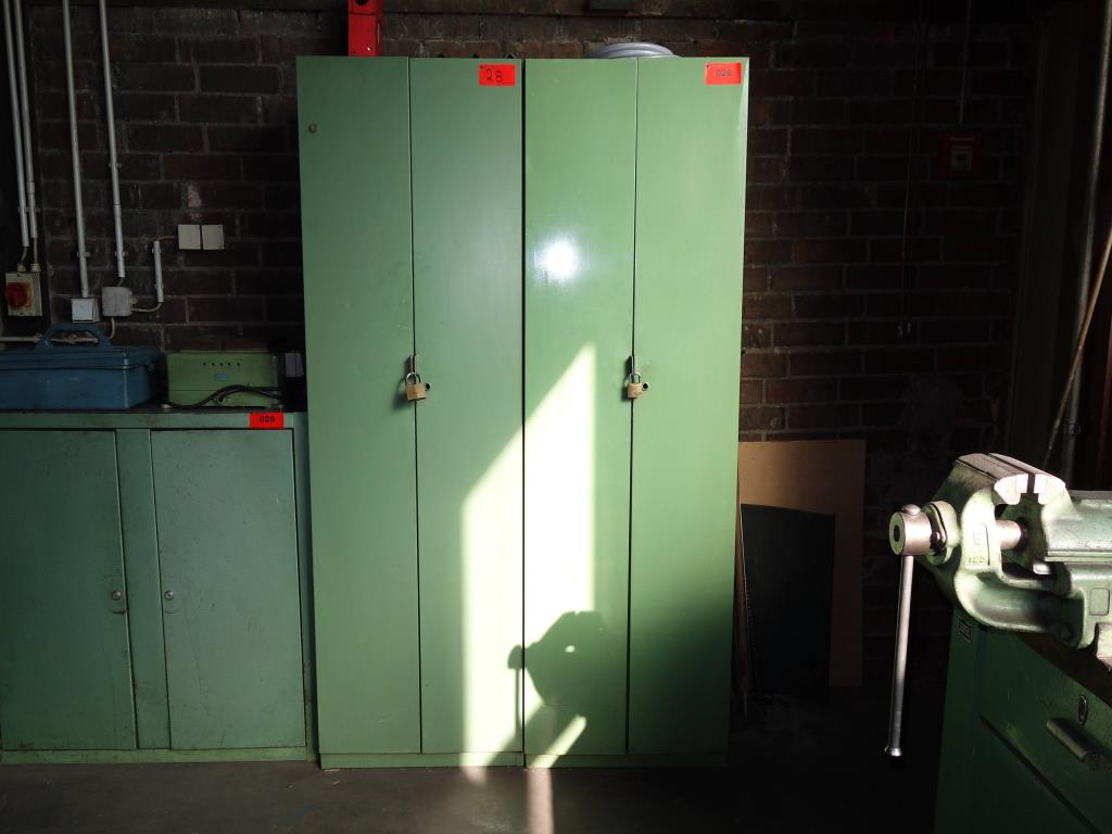 Used 2 Sheet steel cabinets for Sale (Auction Premium) | NetBid Industrial Auctions