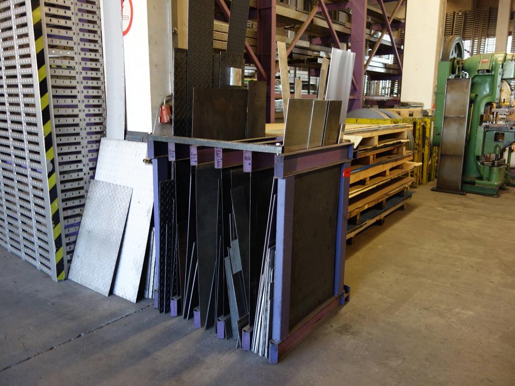 Used Sheet metal storage rack for Sale (Trading Premium) | NetBid Industrial Auctions