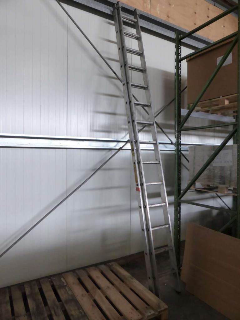 Escalera extensible de aluminio (Auction Premium) | NetBid España