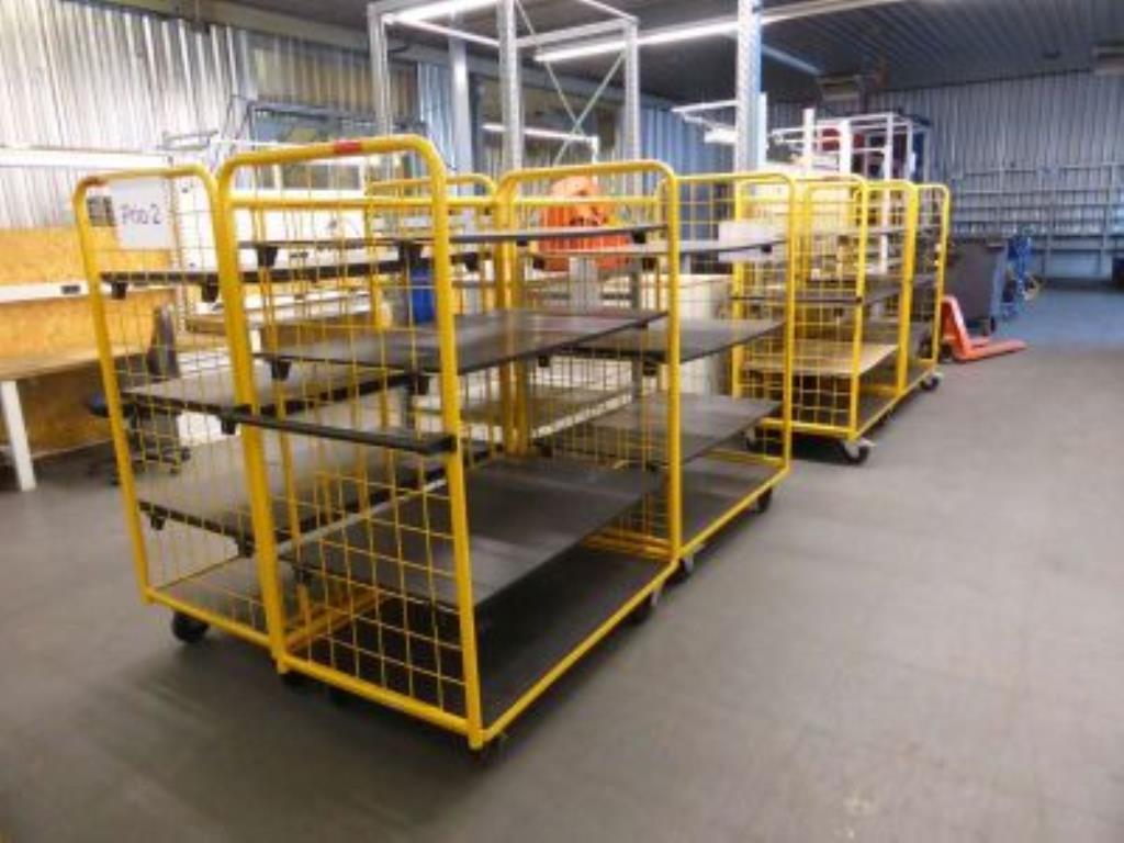 Used 6 Storey transport trolley for Sale (Auction Premium) | NetBid Industrial Auctions