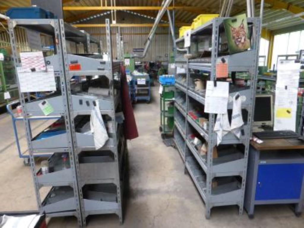 Used 4 lfm. Small divider shelf for Sale (Online Auction) | NetBid Industrial Auctions