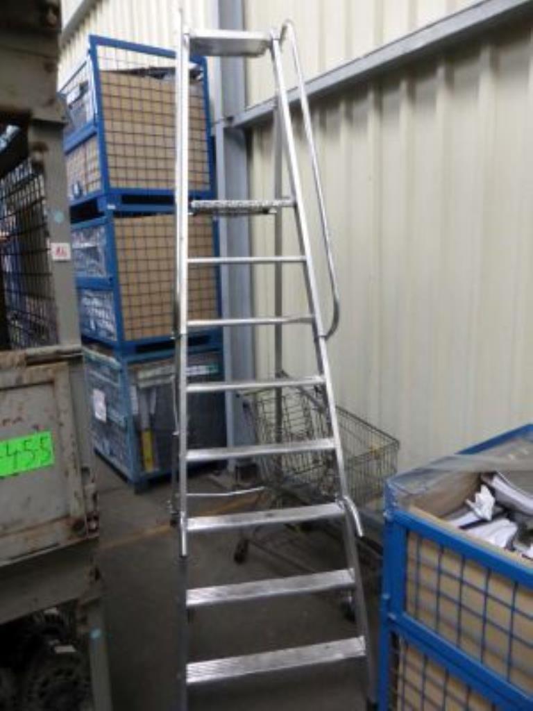 Zarges Escalera de almacenamiento y recuperación de aluminio (Auction Premium) | NetBid España