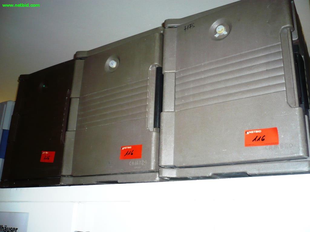 Used Cambro 3 Thermoboxes (gray-brown) for Sale (Trading Premium) | NetBid Industrial Auctions