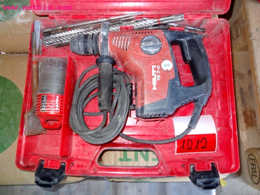 Used Hilti TE 7-c Kombi-Hammer for Sale (Auction Premium) | NetBid